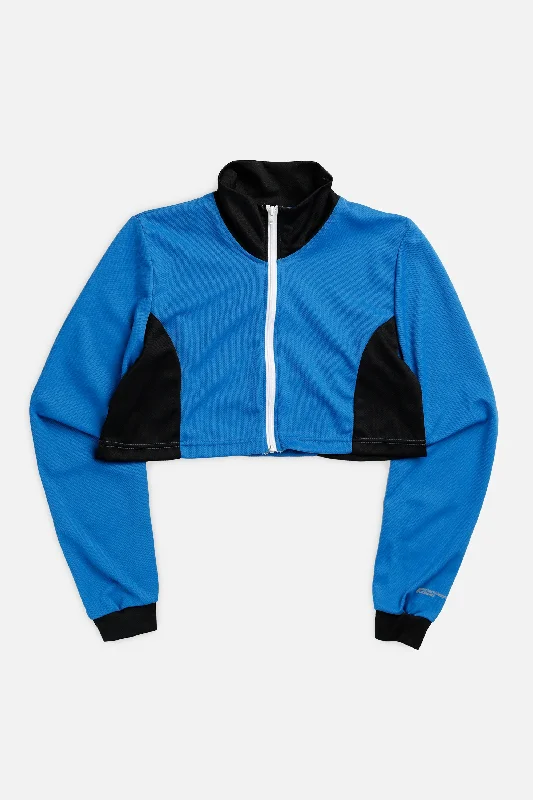 Rework Crop Long Sleeve Cycling Jersey - S Long Sleeve Hoodie