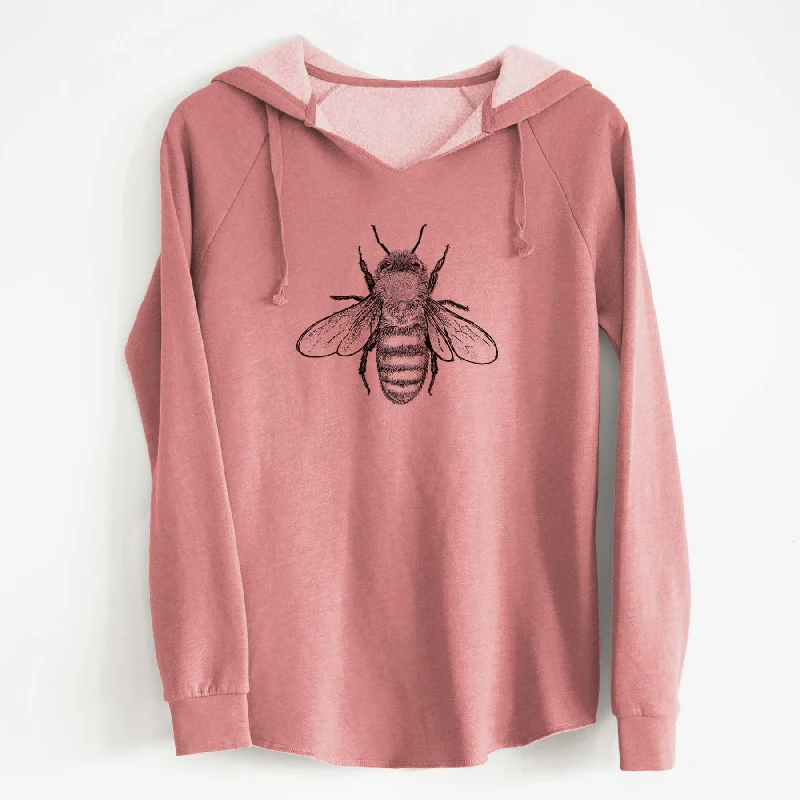 Apis Mellifera - Honey Bee - Cali Wave Hooded Sweatshirt Street Style Hoodies