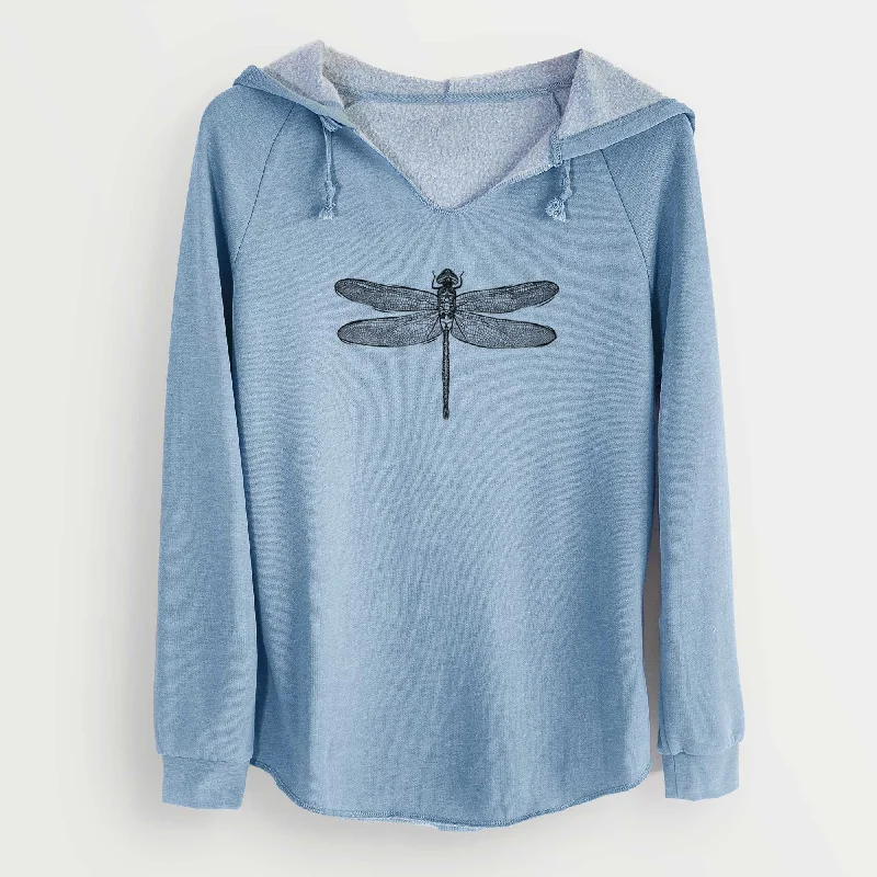 Green Darner Dragonfly - Anax Junius - Cali Wave Hooded Sweatshirt Comfy Pullover Sweatshirt