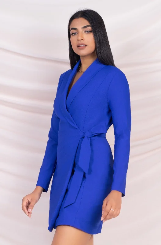 Blue Blazer Dress Best mini dresses for summer vacation