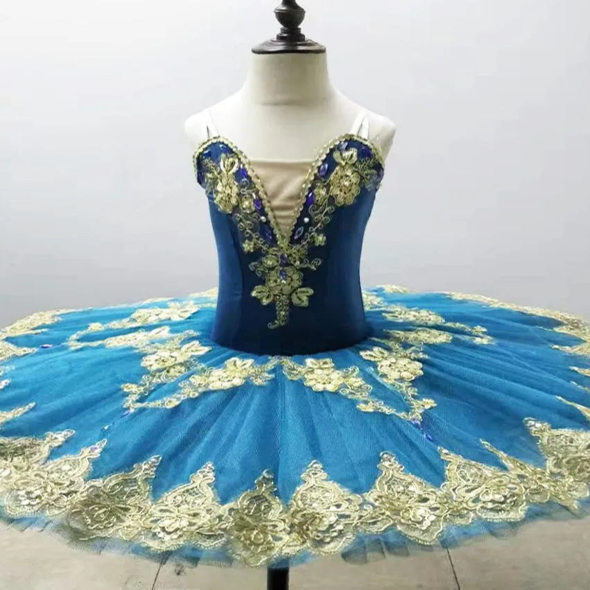 TT120 New Ballet  Pre- Professional Classical Pancake Tutu Floral unclassified skirts