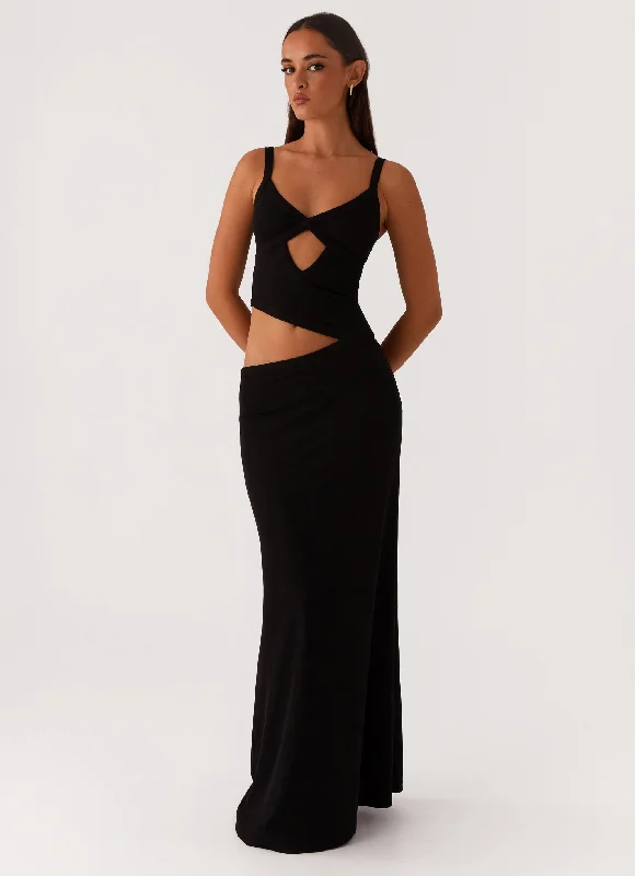 Jocelyn Maxi Dress - Black Cocktail maxi dresses