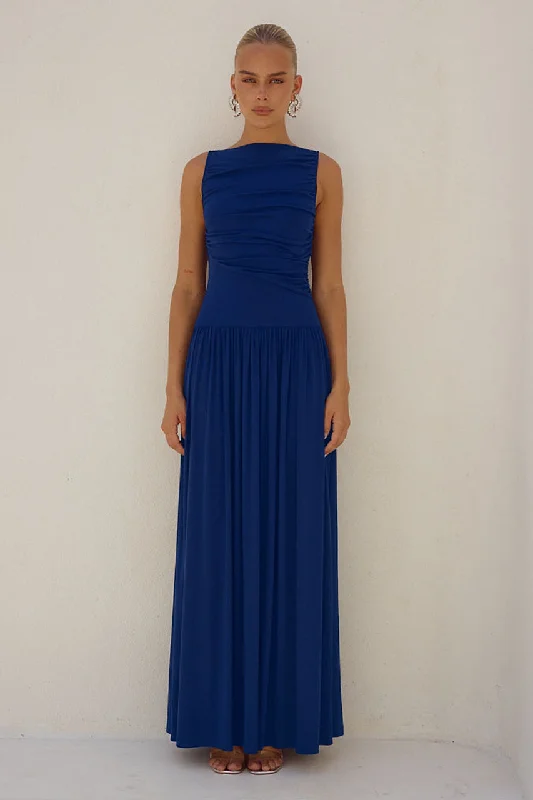 NALLA MAXI DRESS - ROYAL Summer maxi dresses