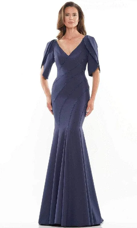 Marsoni by Colors - Deep V-Neck Seamed Formal Gown MV1160 Revolve party dresses