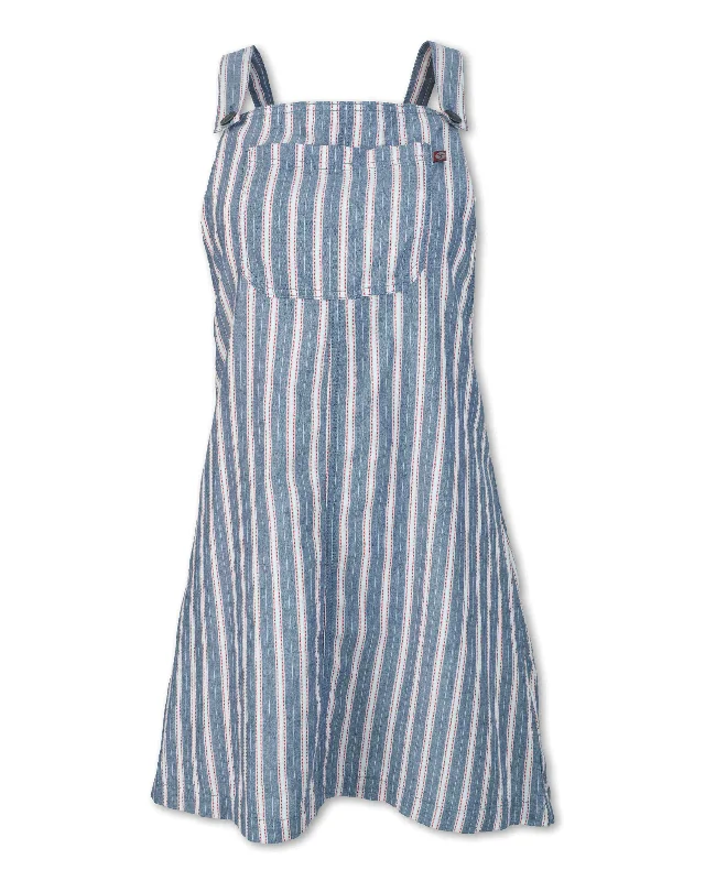 STRIPED OVERALL DRESS Stylish unclassified dresses