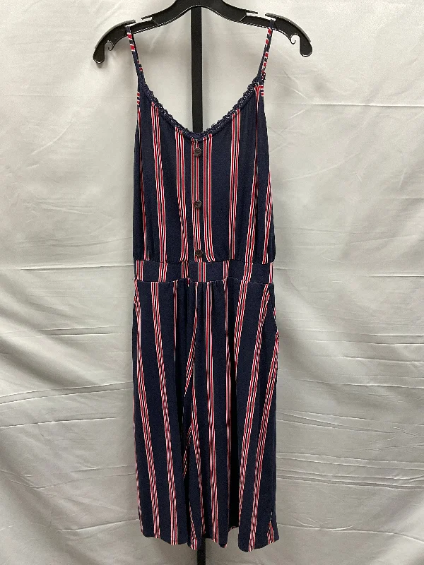 Blue & Red & White Jumpsuit Bobbie Brooks, Size Xl Sequin unclassified dresses