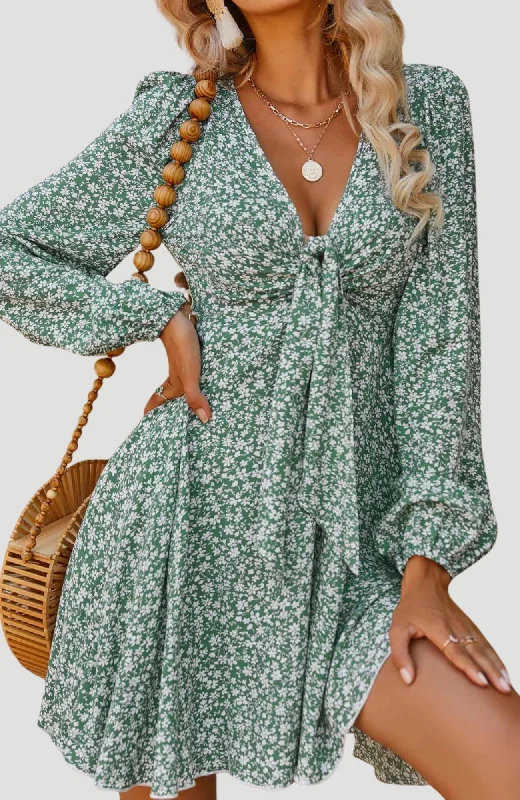 Fauna Dress Green - KUCAH Trendy unclassified dresses