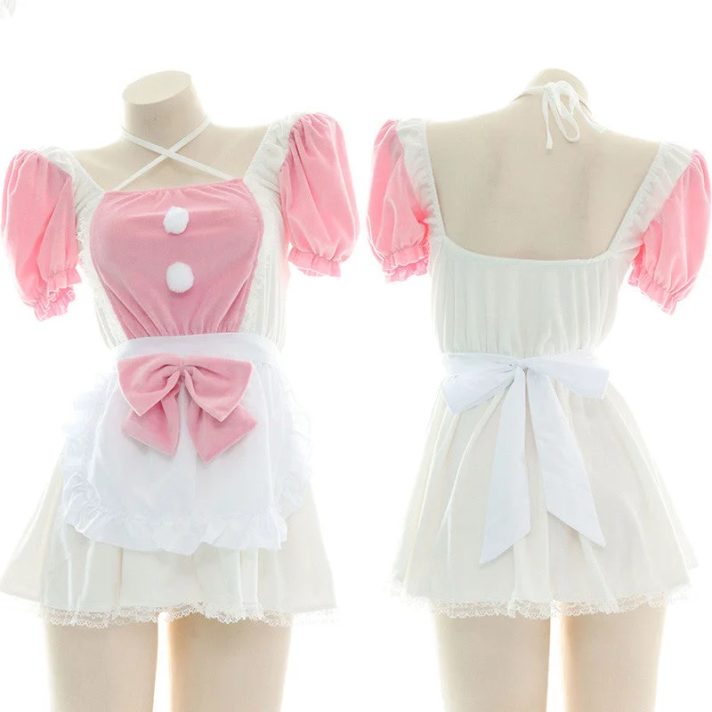 Cute bow maid dress yv30652 Petite unclassified dresses