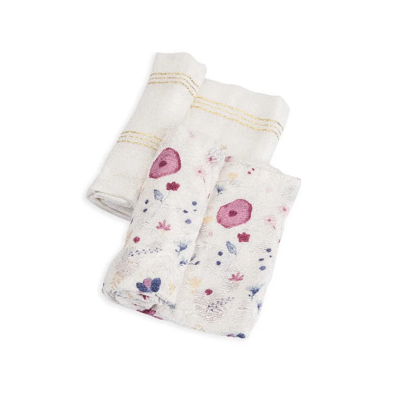 Deluxe Muslin Swaddle 2-Pack- Fairy Garden Bodycon unclassified dresses