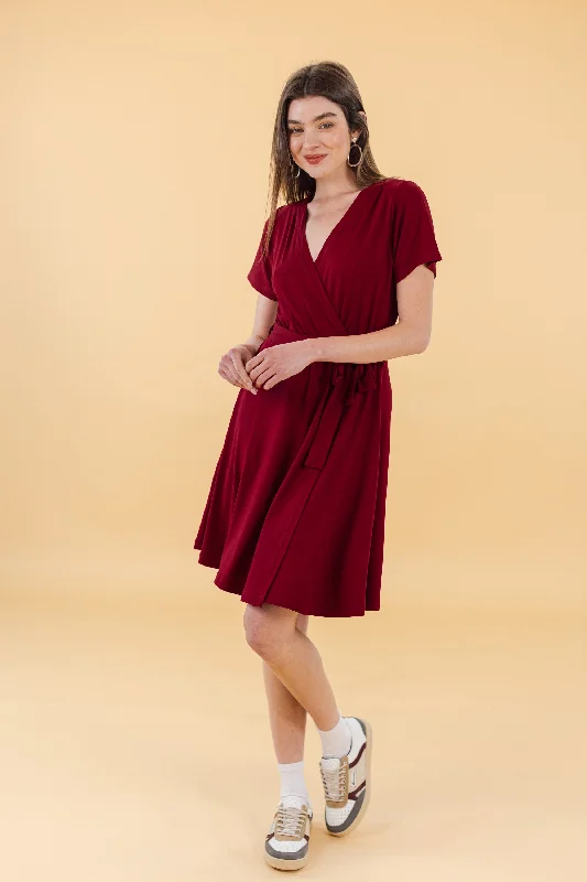 Dress Catherine Cherry Red Winter unclassified dresses