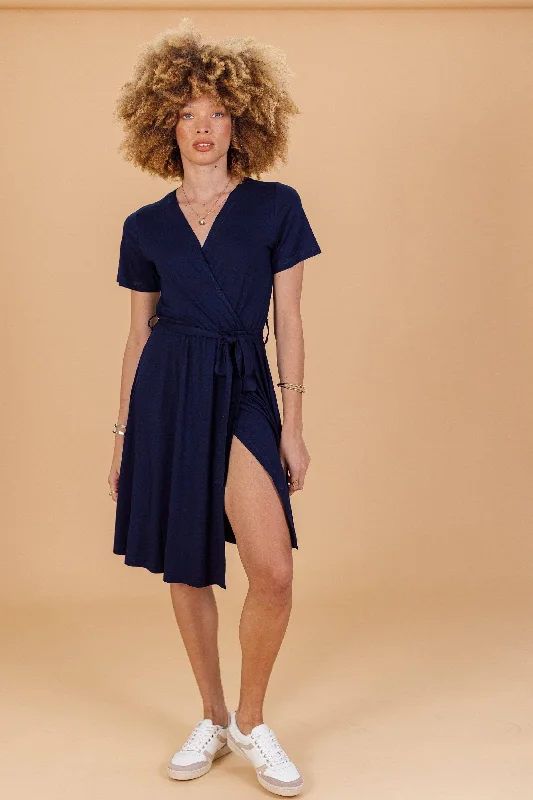 Dress Catherine Navy Blue Denim unclassified dresses