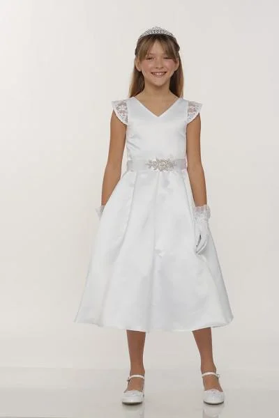 Gianna All Satin Dress with Belt   Sizes 6 to 16 Best-selling unclassified dresses