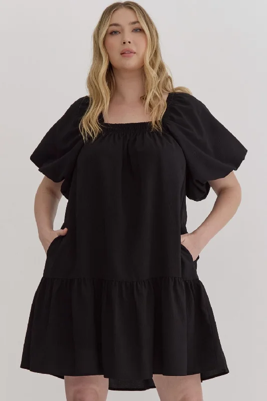 Lindsey Dress in Black + Dark color unclassified dresses