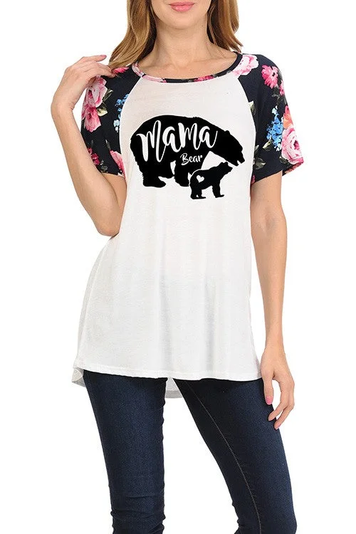 Mama Bear Graphic Tee Printed unclassified dresses