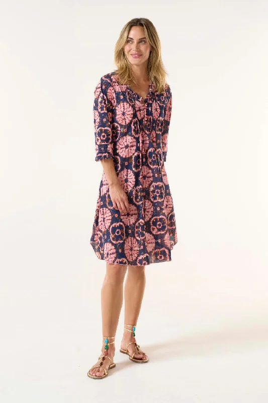 Middy Poppy Dress | Camogli Coral Bright color unclassified dresses