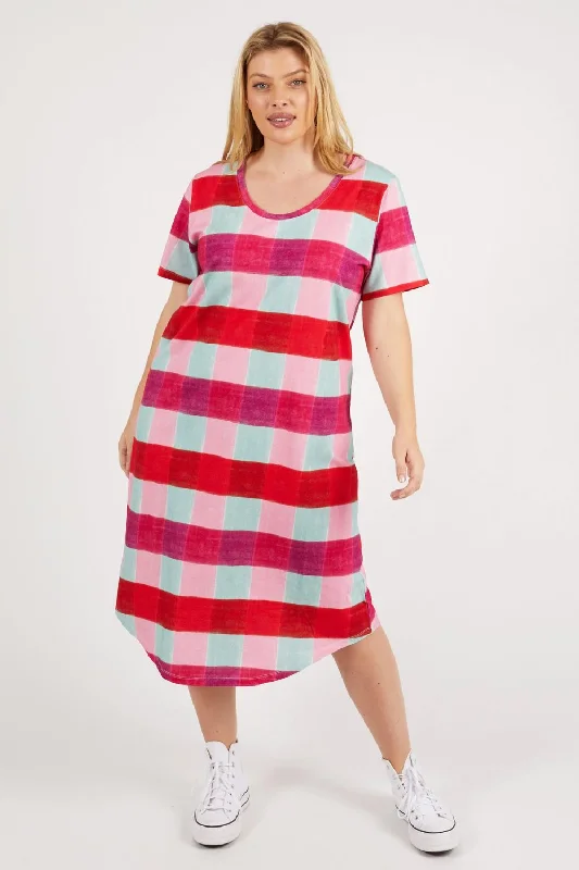 Monaco Check Dress | Multicolour Check Best-selling unclassified dresses