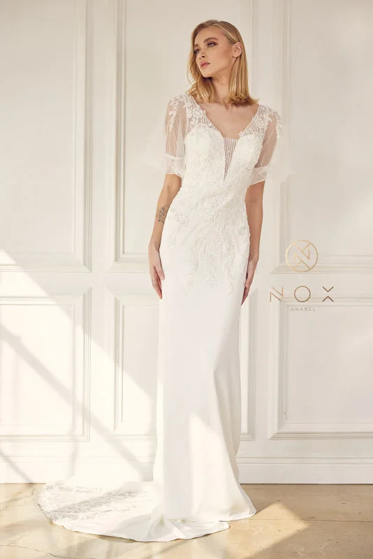 **Nox Anabel: The Bridal Gown of Unparalleled Elegance** Silk unclassified dresses