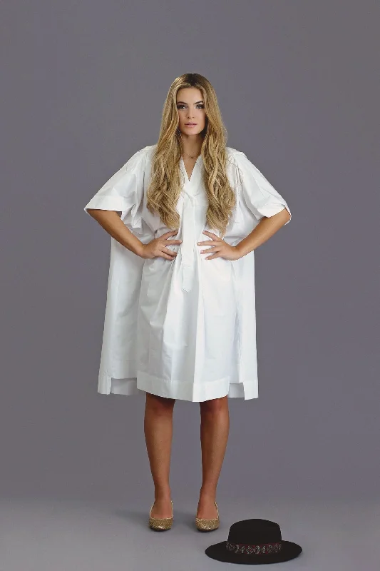 Oka - White Bodycon unclassified dresses