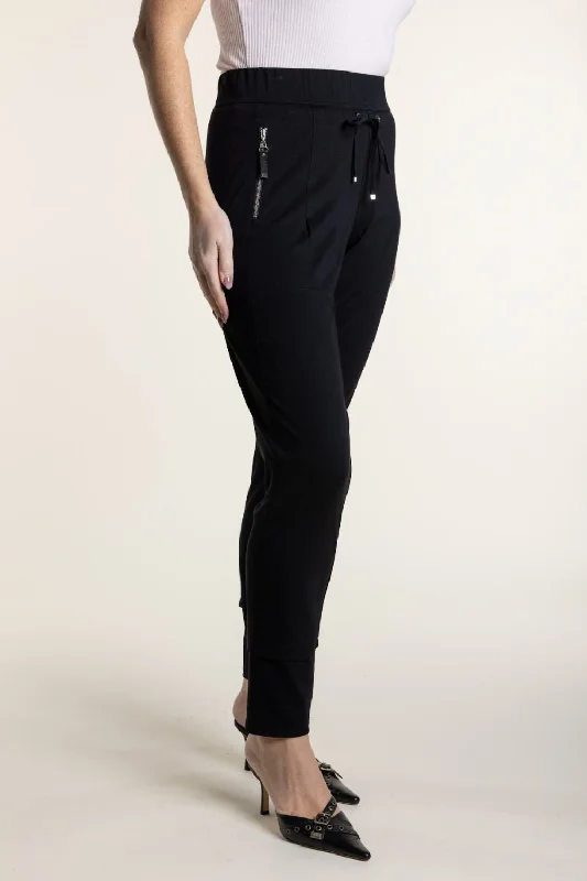 Ponte Panelled Legging | Black Stretchy unclassified dresses