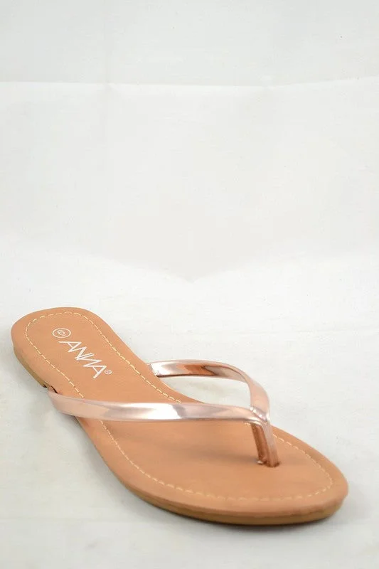 Rose Gold Flip-Flop Plus size unclassified dresses