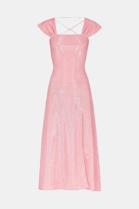 Siedres - Blake Dress - Pink Chiffon unclassified dresses