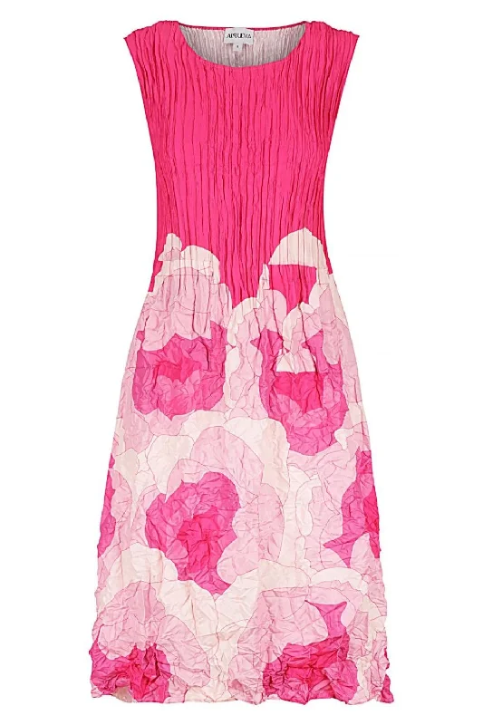 Smash Pocket Dress | Pink Roses Denim unclassified dresses