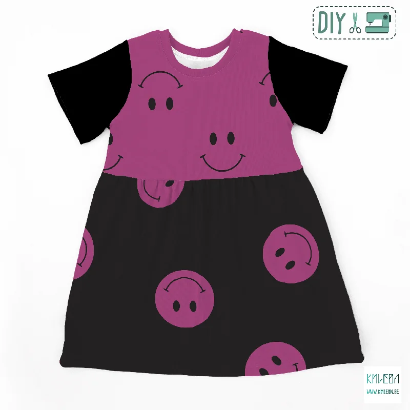 Smileys cut and sew dress Party unclassified dresses