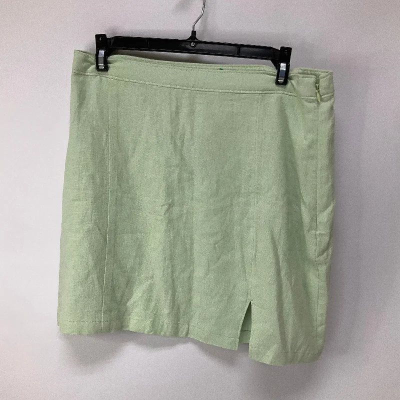 Skirt Mini & Short By Abercrombie And Fitch In Green, Size: M Mini Skirt Fashion