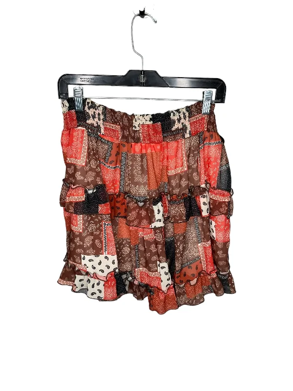 Skirt Mini & Short By Altard State In Multi-colored, Size: Xl Soft Leather Skirt