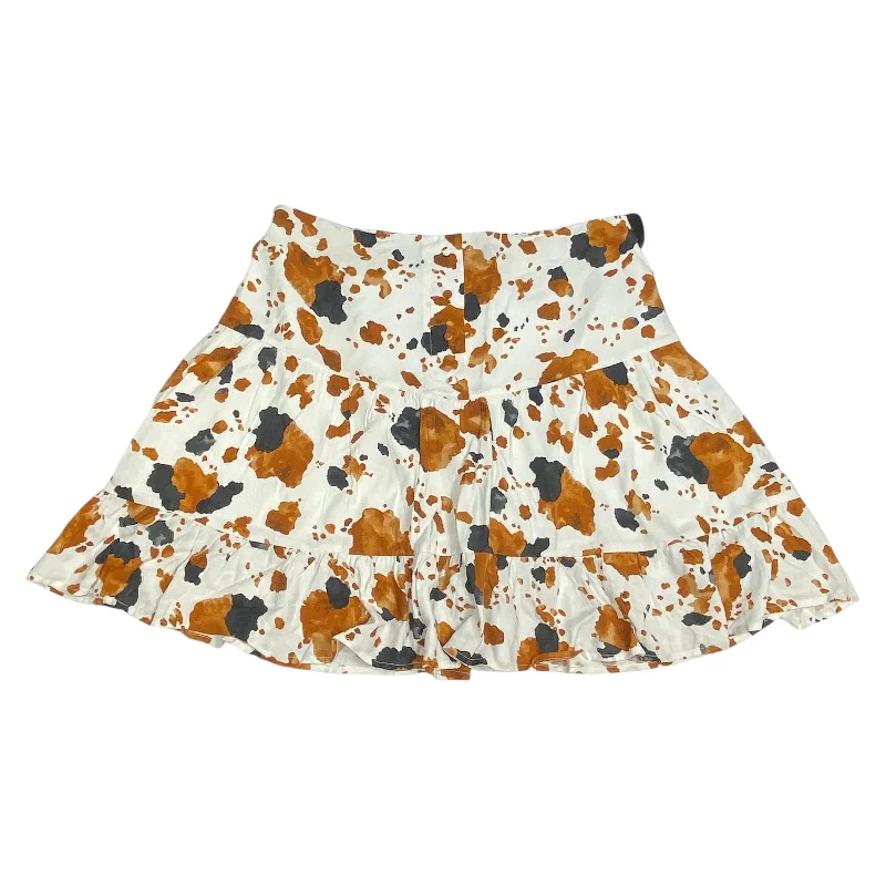 Skirt Mini & Short By Cato In White, Size: L High-Waisted Mini Skirt