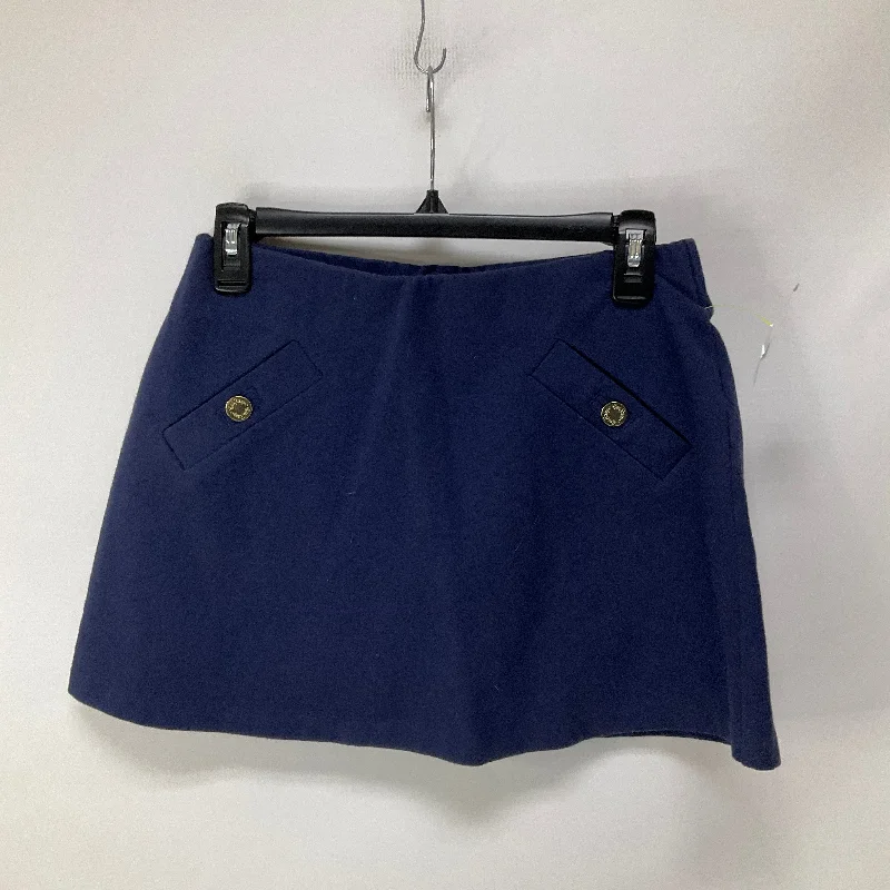 Skirt Mini & Short By Lilly Pulitzer In Navy, Size: Xs Casual Summer Skirt