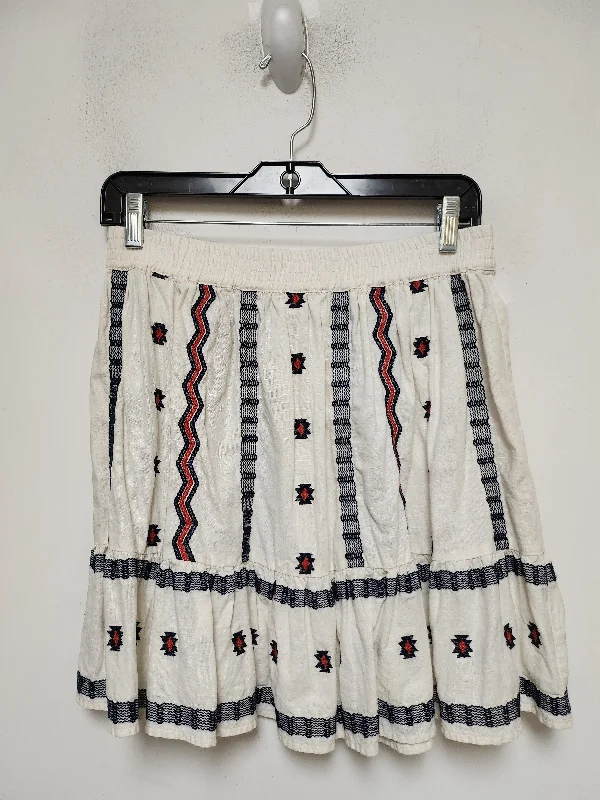 Skirt Mini & Short By Loft In Geometric Pattern, Size: 6 Colorful Mini Skirt