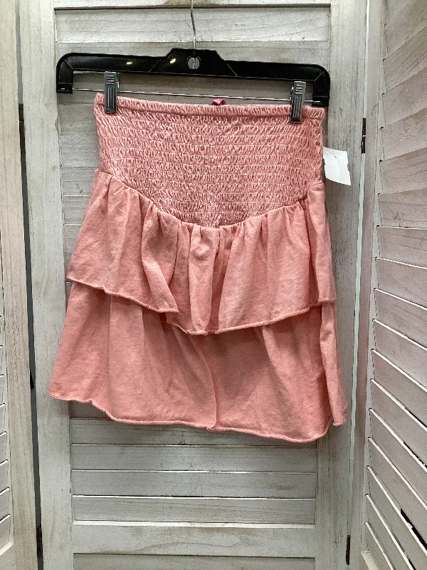 Skirt Mini & Short By Simply Southern In Pink, Size: S White Mini Skirt