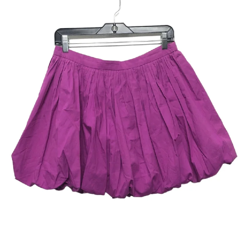 Skirt Mini & Short By Tcec In Purple, Size: M Colorblock Mini Skirt