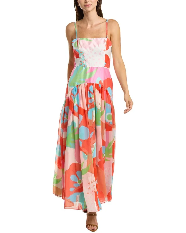 Hutch Imogen Maxi Dress Colorful Maxi Skirt