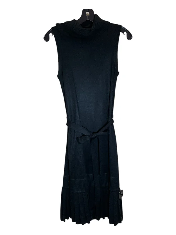 Dress Casual Midi By Calvin Klein In Black, Size: Xs Casual Midi Look