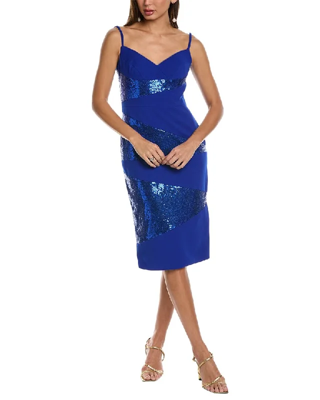 Rene Ruiz Sequin Sheath Dress Sequin Slip Dress